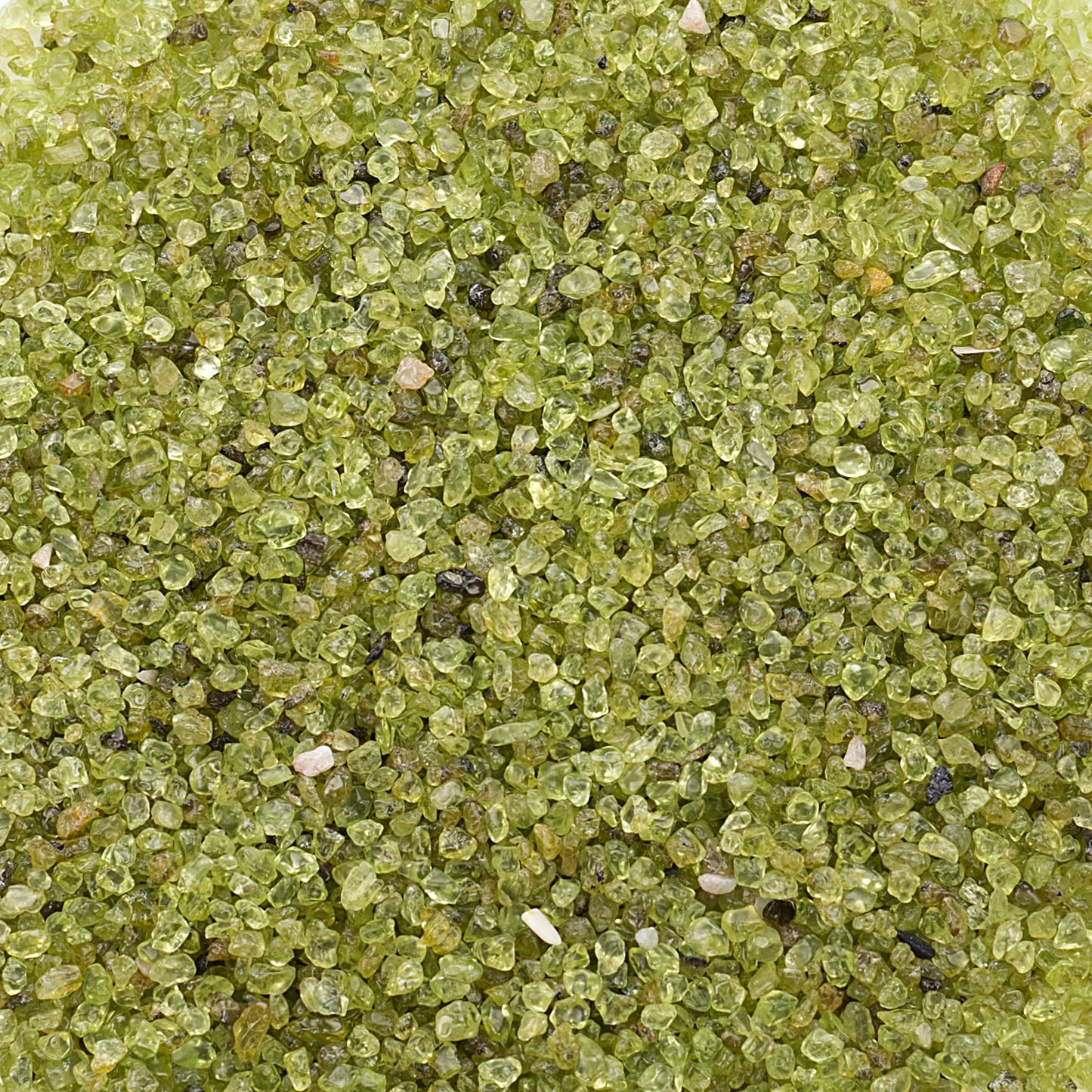 Cherry Tree Collection 1/2 Pound Polished Tumbled Gemstone Chips, Pebbles, Crystal Chips Bulk for Jewelry Making, Healing, Plants, Succulents, Aquariums, Decoration, Chakra (Peridot-S)