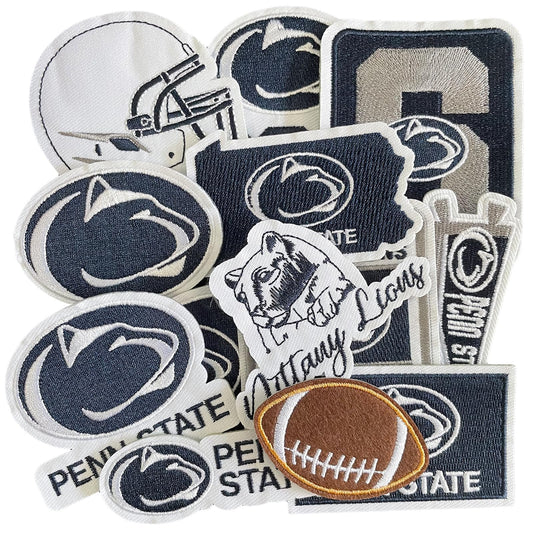 13 Pcs Pennsylvania Patches,Logo Iron-on Patch for Jacket Backpack Jeans Jacket