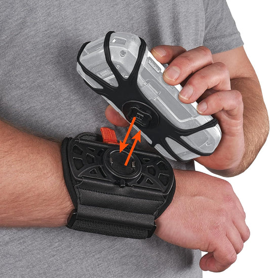 5545 Ergodyne Squids Armband, Wristband Scanner Mount, Adjustable to Fit Phones, Scanners, Mobile Computers, PDA