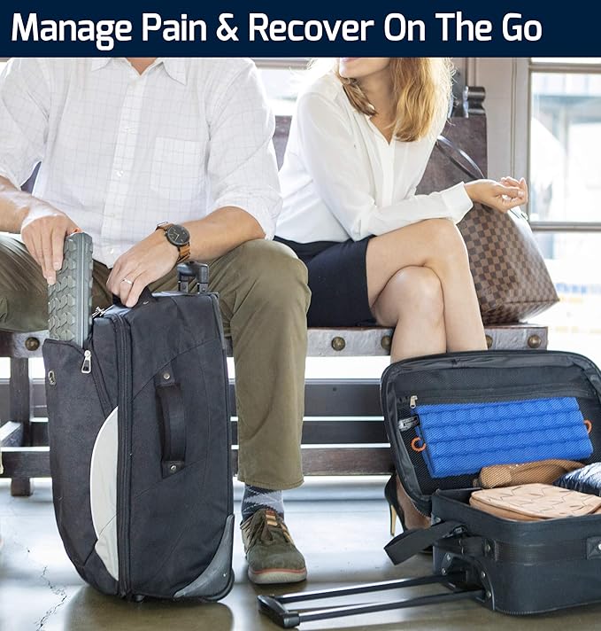 Morph Foam Roller (Bravo-Orange): Collapsible Travel Foam Roller for Back Pain Relief, Workout Muscle Recovery, Back Massager, Deep Tissue Leg Massage, Back Cracker, Stretcher; Small, Portable