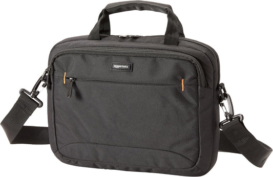 Amazon Basics 11.6 inch 1-Pack Laptop Bag with Shoulder Strap and Handle, Briefcase with Large Capacity Compartments