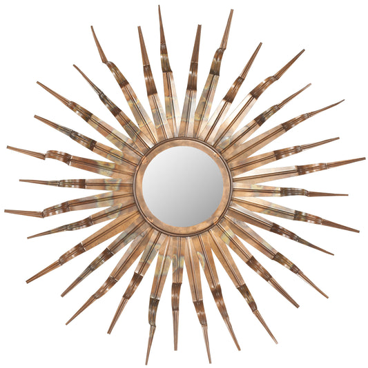 Safavieh Home Collection Sun Mirror, Copper